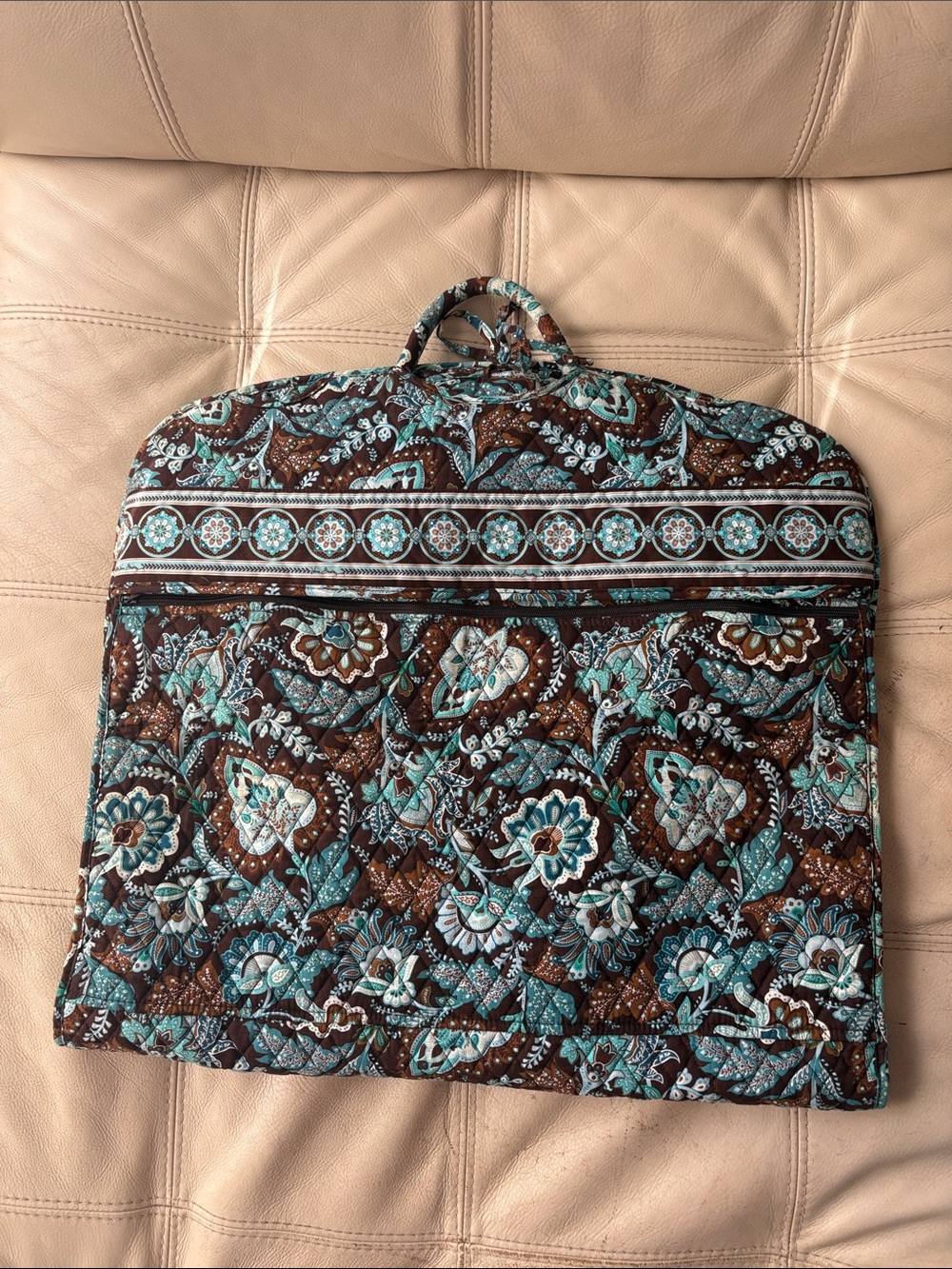 Vera Bradley Java Blue Floral Garment Bag